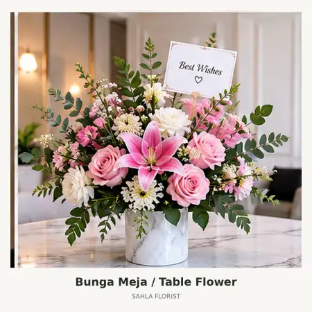 Bunga Meja Tebing Tinggi