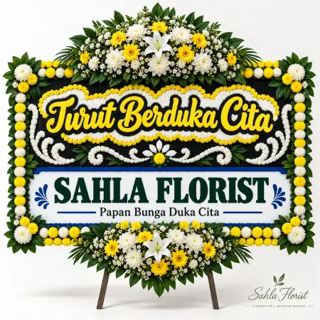 Papan Bunga Duka Tebing Tinggi